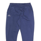 KAPPA Womens Joggers Blue XL W30 L25 Casual Cotton Blend Relaxed Tapered