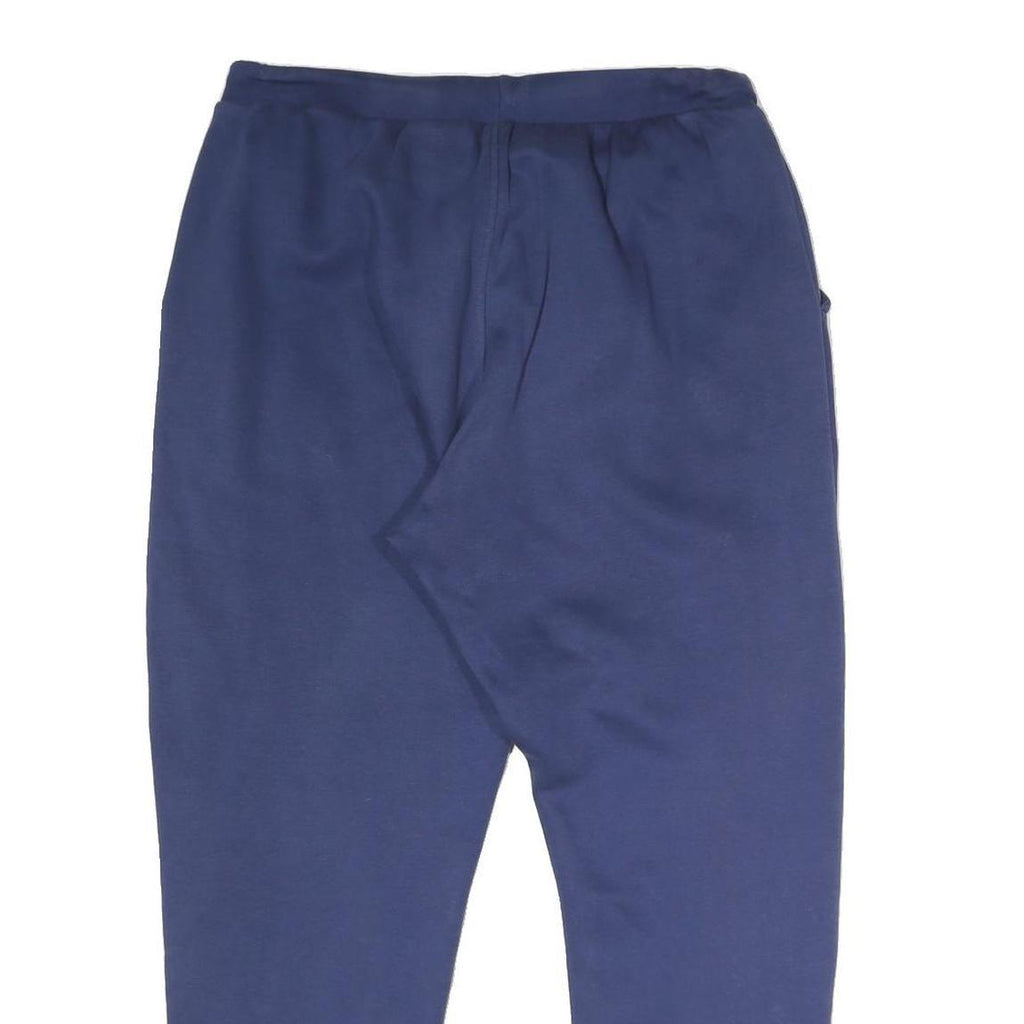 KAPPA Womens Joggers Blue XL W30 L25 Casual Cotton Blend Relaxed Tapered