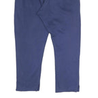KAPPA Womens Joggers Blue XL W30 L25 Casual Cotton Blend Relaxed Tapered