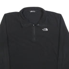 THE NORTH FACE Mens Black Plain Pullover Jumper Crew Neck Regular L Mountain