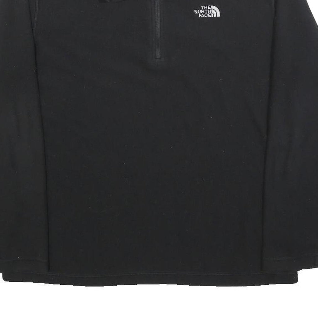 THE NORTH FACE Mens Black Plain Pullover Jumper Crew Neck Regular L Mountain
