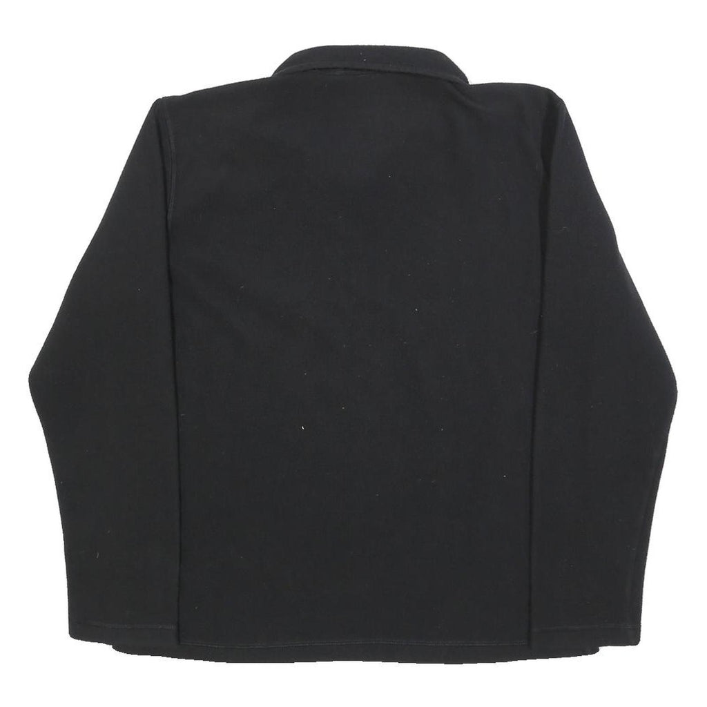 THE NORTH FACE Mens Black Plain Pullover Jumper Crew Neck Regular L Mountain