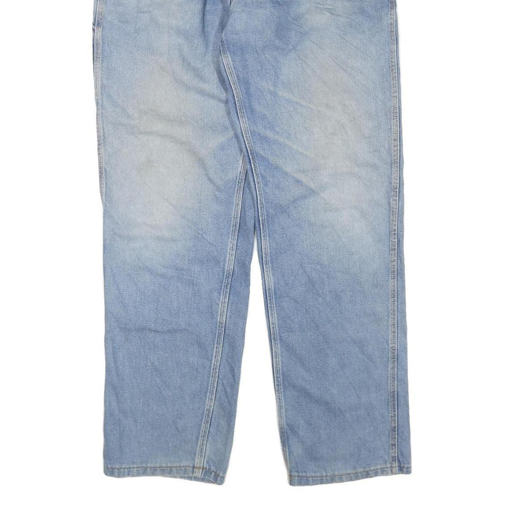 CARHARTT Mens Jeans Blue Regular Straight Denim Medium W38 L35 Workwear