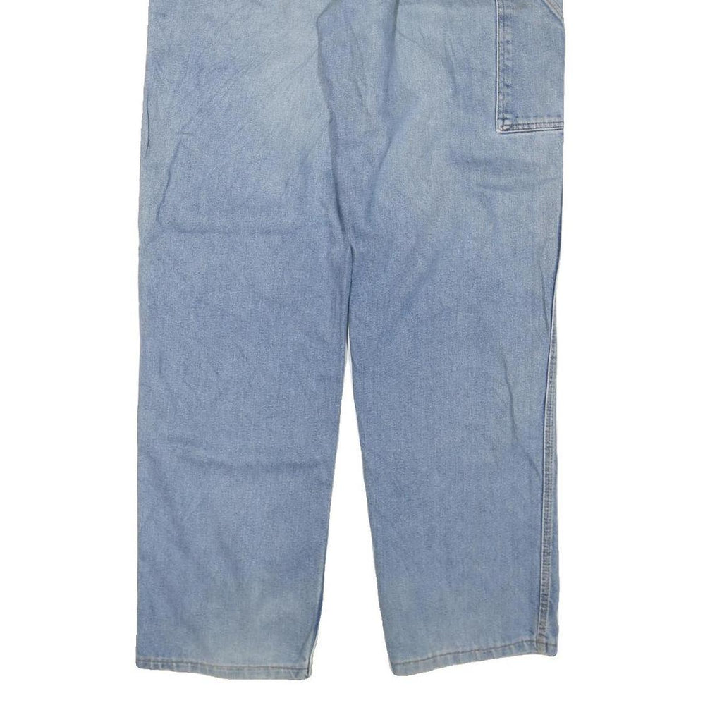 CARHARTT Mens Jeans Blue Regular Straight Denim Medium W38 L35 Workwear