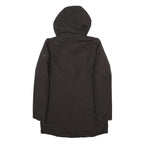 MAMMUT Womens Black Outdoor Jacket S Polyamide Blend Plain Warm Hooded Zip