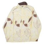 JEAN LEDUC Womens Jacket Yellow Floral L