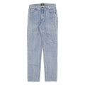 LEE Mens Slim Jeans Blue Denim W28 L32 Zip Classic Plain Cotton