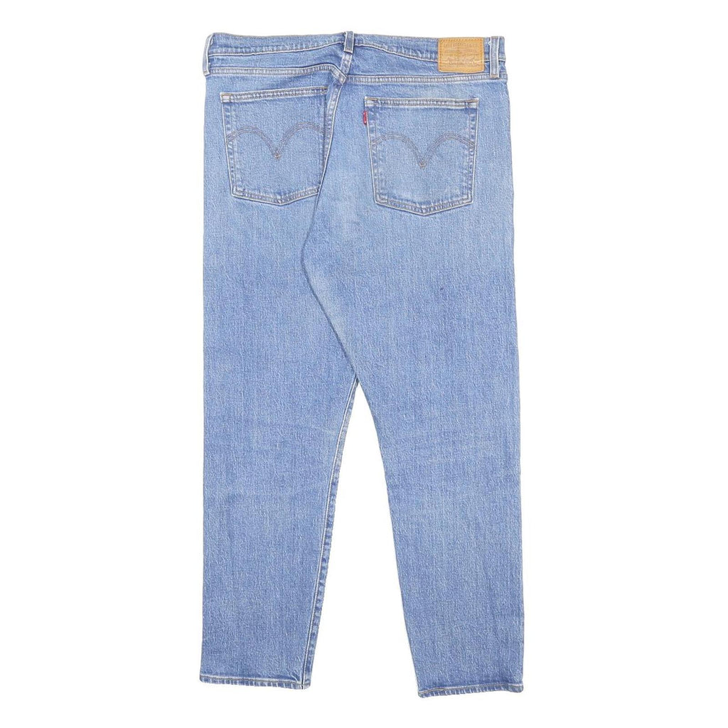 LEVI'S Womens Jeans Blue Slim Skinny Denim Light W32 L27 Classic Zip Fastening