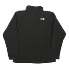 THE NORTH FACE Womens Black Fleece Jacket M Polyester Blend Zip Classic Outdoor