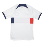 NIKE Mens White Paris Saint-Germain Football Shirt S Short Sleeve Crew Neck