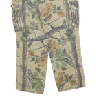 RANGER Mens Polyester Blend Camouflage Regular Straight Trousers W40 L32 Cargo