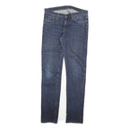 CARHARTT Mens Slim Blue Denim Jeans W29 L32 Cotton Blend Zip Plain Pocket