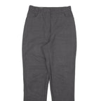 DONALDSON Mickey Mouse Womens Trousers Grey Slim Bootcut W26 L30