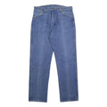 WRANGLER Mens Regular Fit Straight Blue Denim Jeans W35 L32 Classic Zip