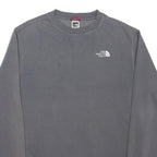 THE NORTH FACE Mens Grey Sweatshirt Crew Neck M Cotton Blend Outdoor Casual