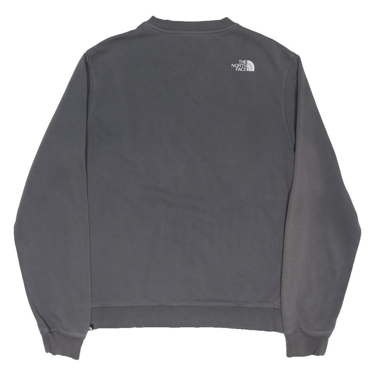 THE NORTH FACE Mens Grey Sweatshirt Crew Neck M Cotton Blend Outdoor Casual