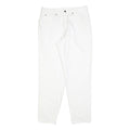 BIG STAR Womens Jeans White Regular Straight Denim W30 L30 Cotton Blend Zip