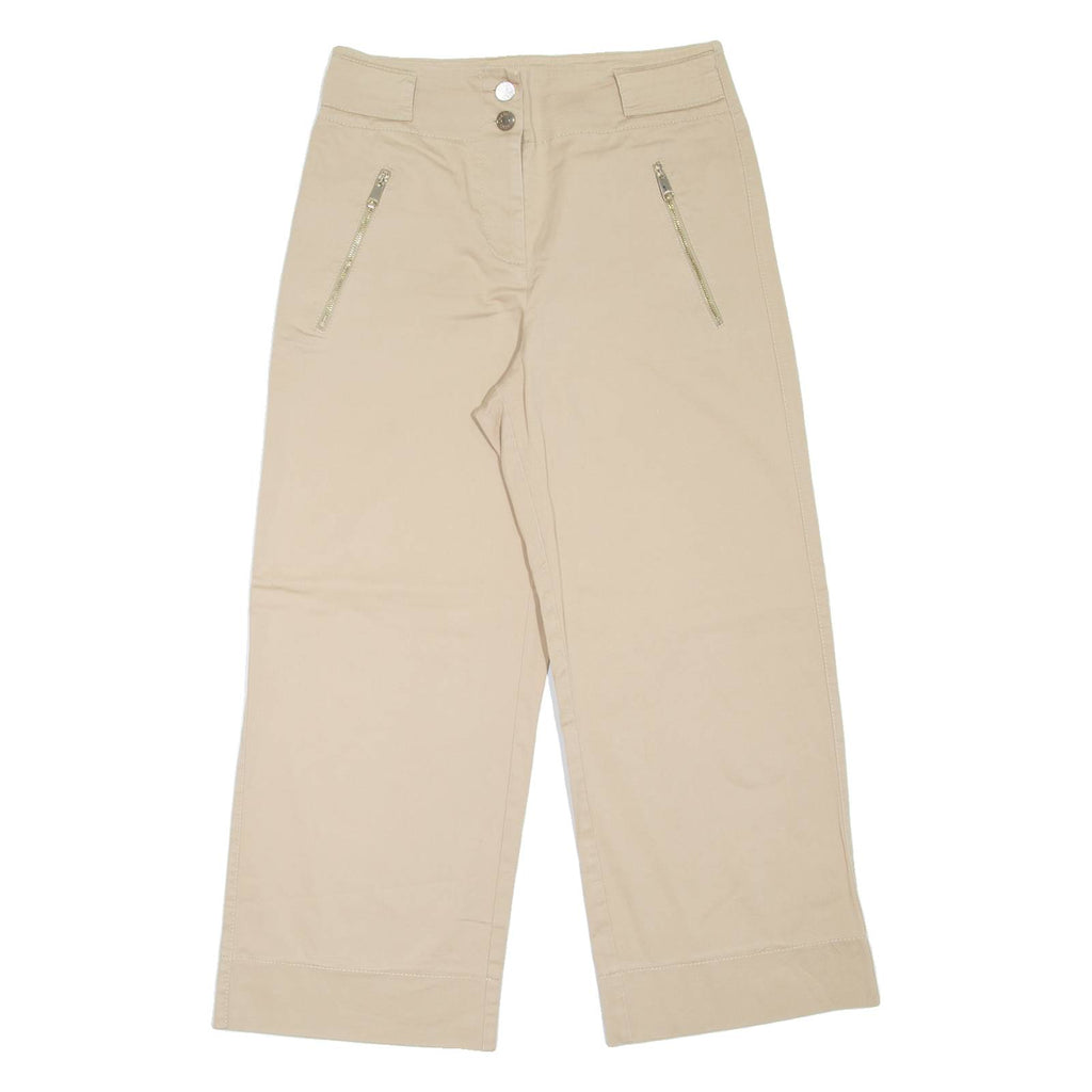 MAX&CO Womens Trousers Beige Loose Straight W30 L25