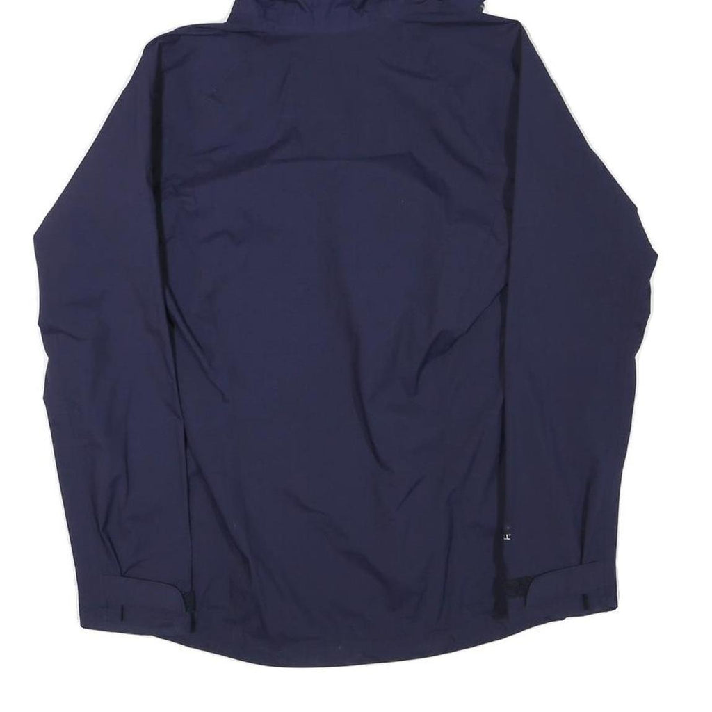BERGHAUS Womens Navy Blue Outdoor Jacket XS Polyester Blend Hooded Zip