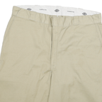 DICKIES Mens Shorts Beige Casual Loose Fit 2XL W38 Cotton Blend