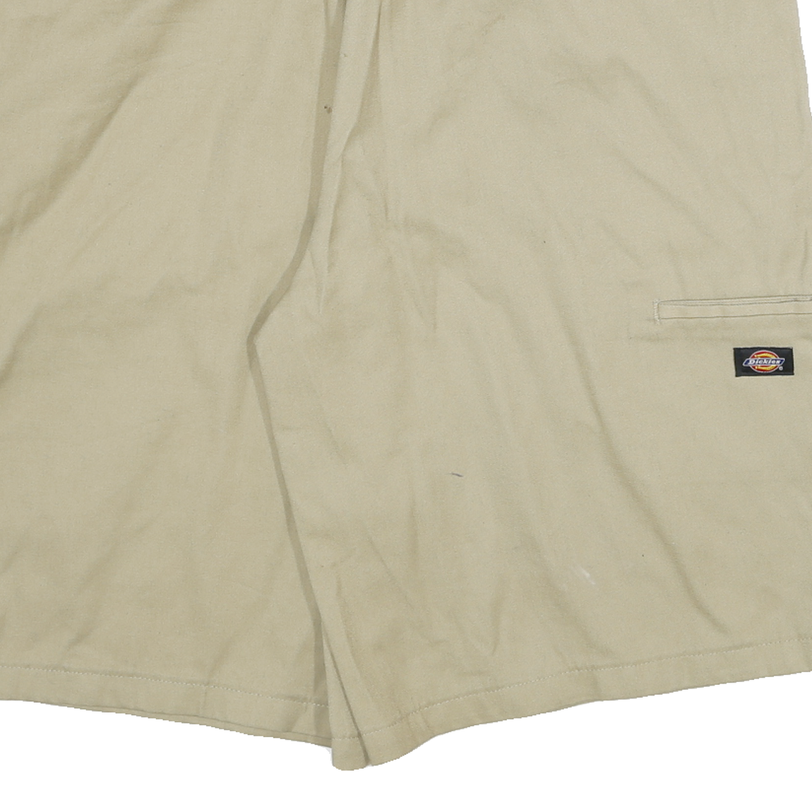 DICKIES Mens Shorts Beige Casual Loose Fit 2XL W38 Cotton Blend