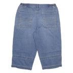 Mens Blue Casual Cotton Blend Denim Style Shorts 2XL W34 Comfortable Fit