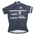 GLORDANA Full Zip Cycling Mens Jersey Black M