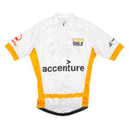SELEKT Cycling Mens Jersey White 1/4 Zip L