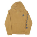 CARHARTT Boys Brown Hoodie 11Y Cotton Blend Pullover Hooded Sweatshirt