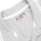 KAPPA Mens Grey Polo Shirt L Cotton Classic Collar Short Sleeve Sport Casual