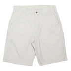 CARHARTT Mens Shorts Cream Casual M W32 Cotton Blend Utility Workwear