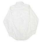 TOMMY HILFIGER Mens White Button-Down Shirt S Classic Cotton Blend Long Sleeve