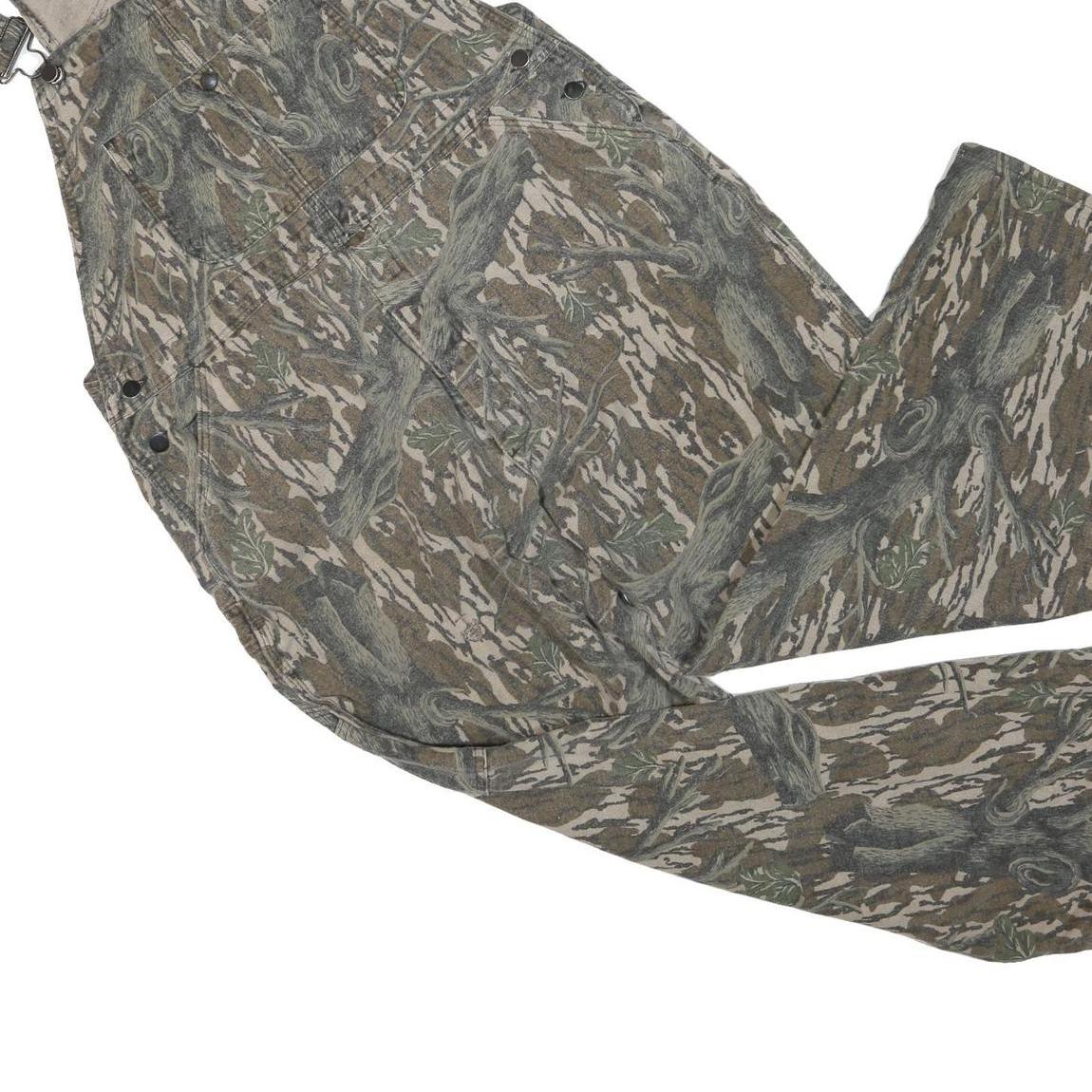 MOSSY OAK Mens Green Camouflage Dungarees Regular Cotton Blend M W38 L27 Outdoor