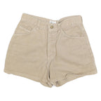 MODA INTL Womens Shorts Beige Casual XS W26 Cotton Comfort Fit