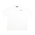 KAPPA Mens White Cotton Short Sleeve Plain Polo Shirt L Casual Sportswear