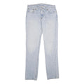 LEVI'S 511 Mens Jeans Light Blue Slim Skinny Denim W31 L34 Zip Cotton Blend