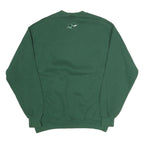 LEE Mens Green Crew Neck M Aviation Equipment Graphic Sweatshirt Cotton