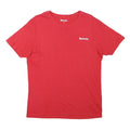 BENCH Mens Red Graphic T-Shirt M Short Sleeve Crew Neck Casual Cotton Blend