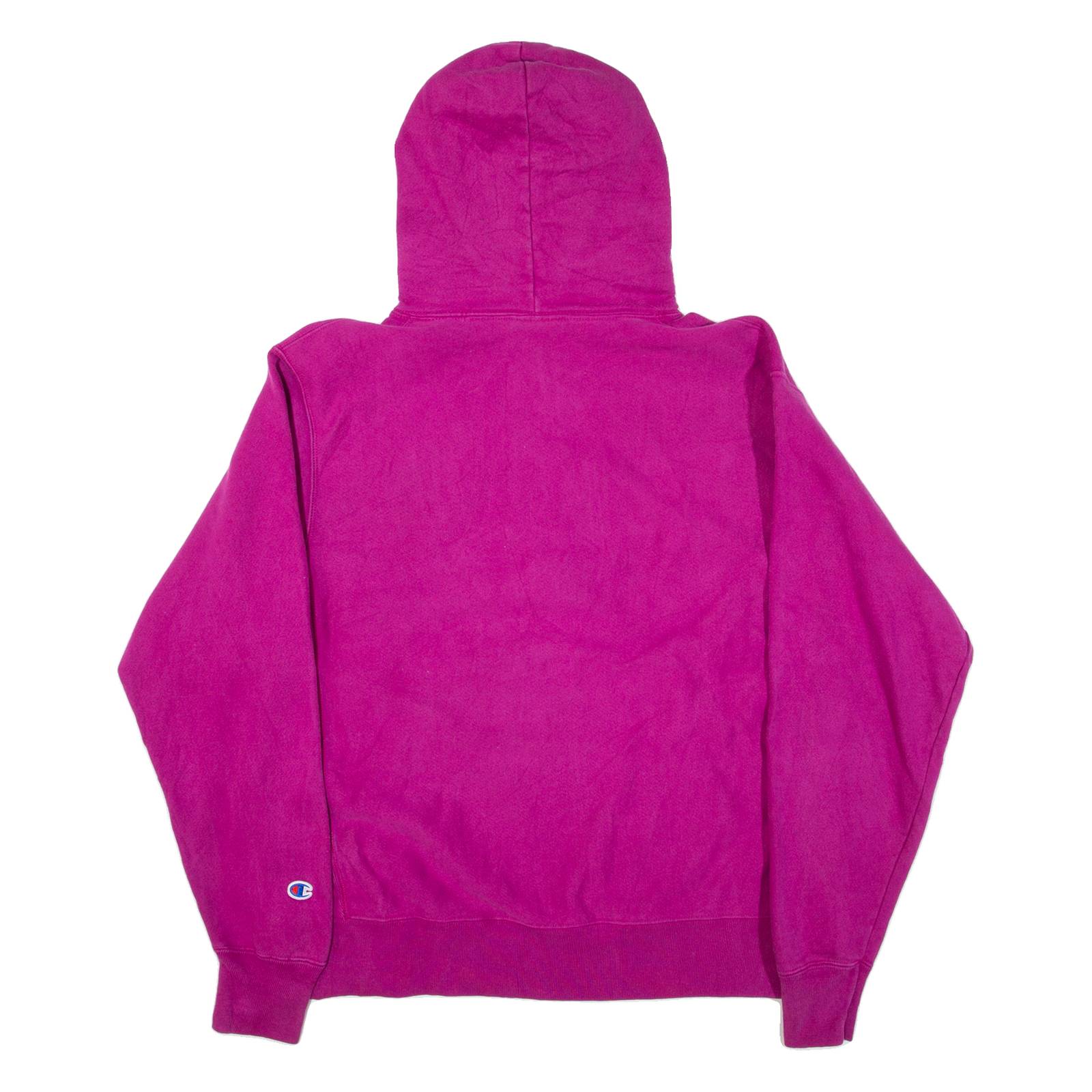 CHAMPION REVERSE WEAVE Womens Pink Hoodie L
