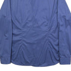 DKNY Mens Blue Shirt L Cotton Blend Long Sleeve Button Casual