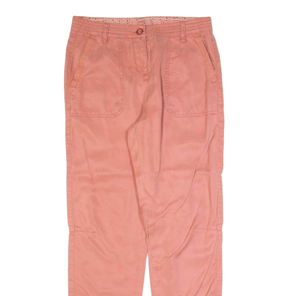 WHITE STUFF Womens Trousers Pink Regular Tapered W28 L28