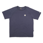 CARHARTT Mens Navy Graphic T-Shirt L Short Sleeve Crew Neck Workwear