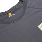 CARHARTT Mens Navy Graphic T-Shirt L Short Sleeve Crew Neck Workwear