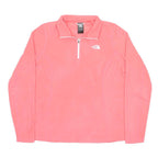 THE NORTH FACE Womens Pink Plain Pullover Jumper Crew Neck Basic Knit L Outdoor