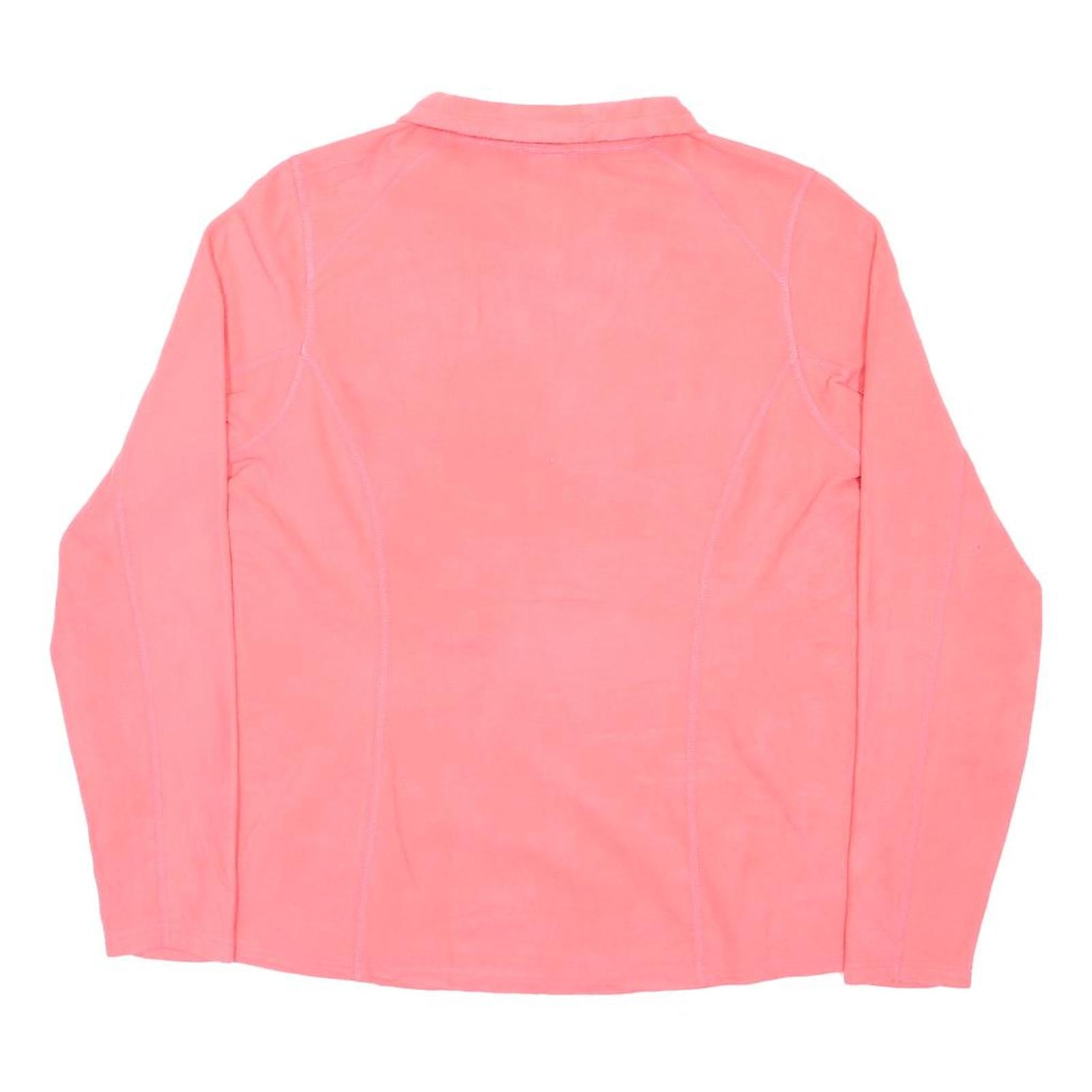 THE NORTH FACE Womens Pink Plain Pullover Jumper Crew Neck Basic Knit L Outdoor
