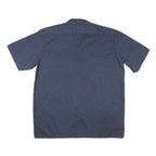 DICKIES Mens Blue Shirt XL Workwear Cotton Blend Button Pocket Casual