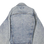 LEVI'S Mens Blue Button Denim Jacket M Cotton Blend Classic Regular Fit Casual