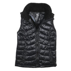 CALVIN KLEIN Womens Black Quilted Jacket M Polyester Blend Zip Puffer Vest