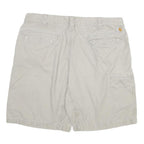 CARHARTT Mens Casual Grey Shorts Relaxed Fit 3XL W40 Cotton Blend Button Closure