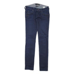 CALVIN KLEIN JEANS Womens Slim Blue Denim Jeans W27 L31 Rhinestone Embellished